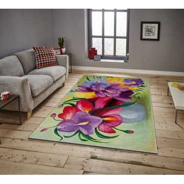 Covor, ASR CRPT-9 , 100x180 cm, Poliester, Multicolor