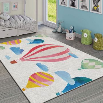 Covor, HMI KDC-38, 100x180 cm, Poliester, Multicolor ieftin