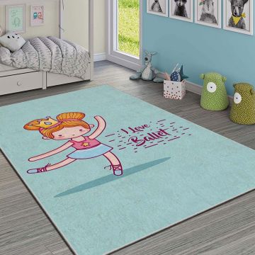 Covor, HMI KDC-101, 120x180 cm, Poliester, Multicolor ieftin