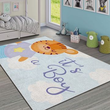 Covor, HMI KDC-104, 120x180 cm, Poliester, Multicolor ieftin