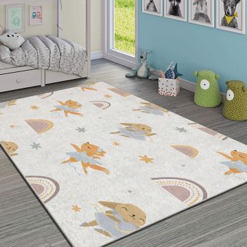 Covor, HMI KDC-45, 120x180 cm, Poliester, Multicolor ieftin