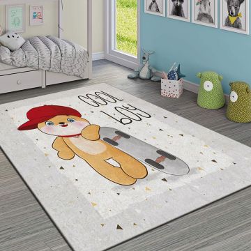 Covor, HMI KDC-46, 140x220 cm, Poliester, Multicolor ieftin