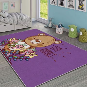 Covor, HMI KDC-59, 120x180 cm, Poliester, Multicolor ieftin