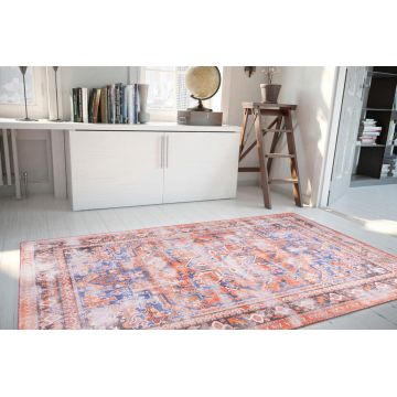 Covor de hol, Blues Chenille AL 272 , 75x230 cm, Poliester , Multicolor ieftin