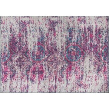 Covor de hol, Fusion Chenille, 75x230 cm, Poliester , Multicolor ieftin