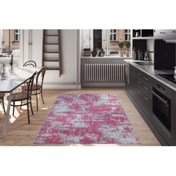 Covor de hol, Fusion Chenille, 75x230 cm, Poliester , Multicolor ieftin