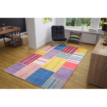 Covor de hol, Jazz Chenille, 75x230 cm, Poliester , Multicolor ieftin