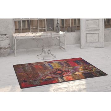 Covor de hol, Soul Chenille, 75x230 cm, Poliester , Multicolor