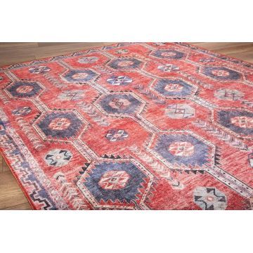 Covor de hol, Soul Chenille, 75x230 cm, Poliester , Multicolor ieftin