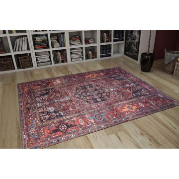 Covor de hol, Soul Chenille, 75x230 cm, Poliester , Multicolor