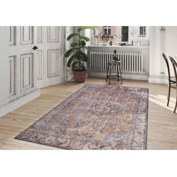 Covor de hol, Soul Chenille, 75x230 cm, Poliester , Multicolor ieftin