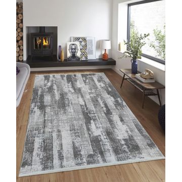 Covor, 8473, 120x180 cm, 30% poliester/70% polipropilena, Gri