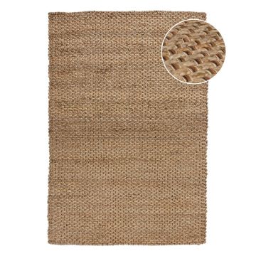 Covor în culoare naturală din iută 200x290 cm Sol – Flair Rugs